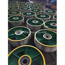 Polia de contrapeso do elevador de passageiros